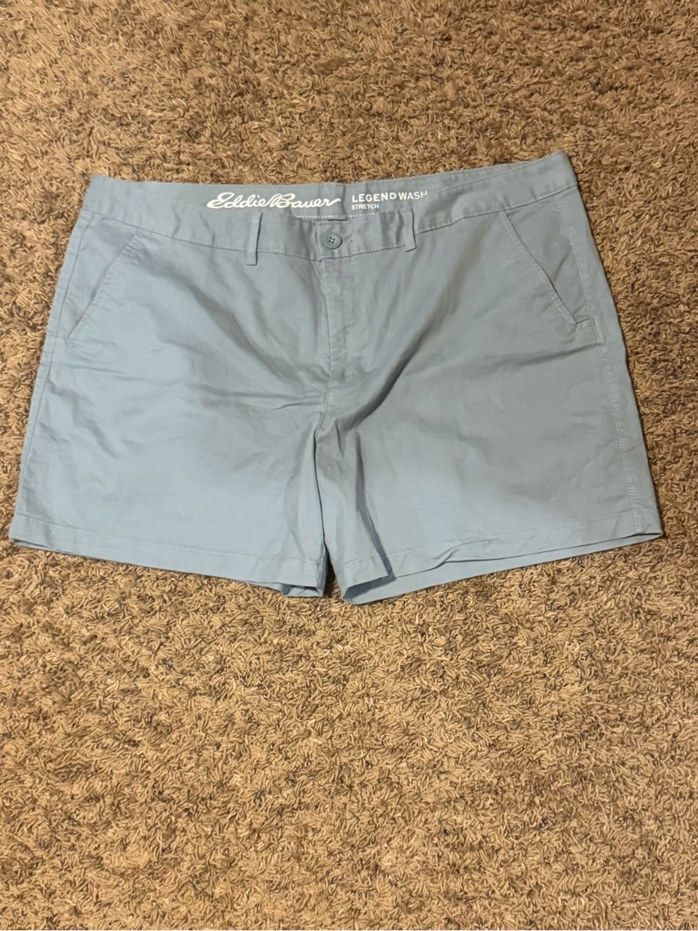 2 pair Eddie Bauer Women's Stretch Bermuda Shorts